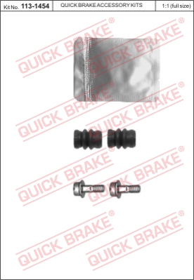 Zestaw naprawczy zacisk hamulcowy QUICK BRAKE 113-1454