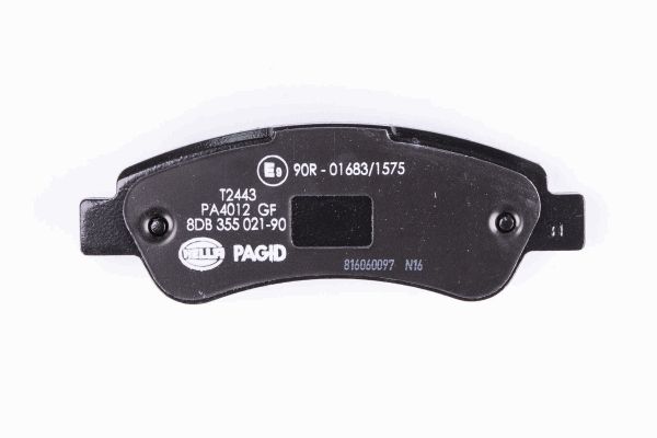 Klocki hamulcowe HELLA 8DB 355 021-901