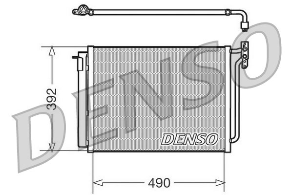 Skraplacz klimatyzacji DENSO DCN05009