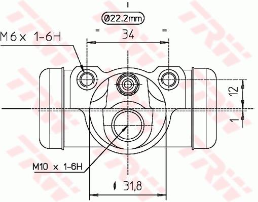Cylinderek TRW BWH277