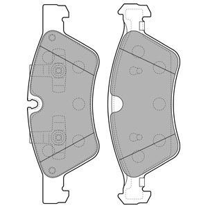 Klocki hamulcowe DELPHI LP2125
