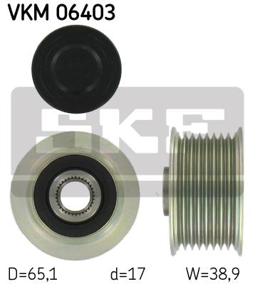 Sprzęgło alternatora SKF VKM 06403