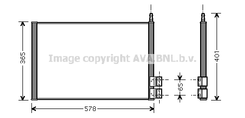 Skraplacz klimatyzacji AVA QUALITY COOLING FDA5328
