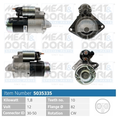 Rozrusznik MEAT & DORIA 5035335