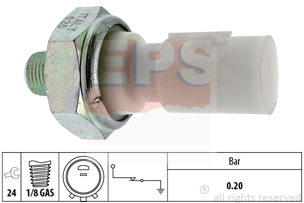 Czujnik ciśnienia oleju EPS 1.800.182