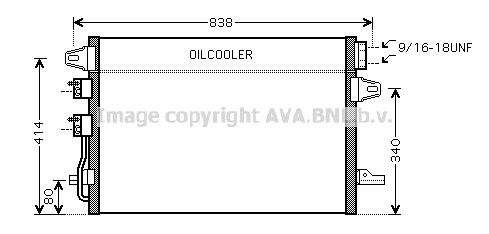 Skraplacz klimatyzacji AVA QUALITY COOLING CR5088