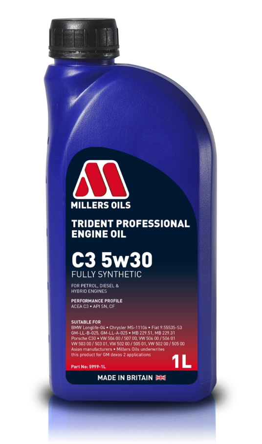 Olej silnikowy Millers Oils Trident Professional C3 1l 5W30