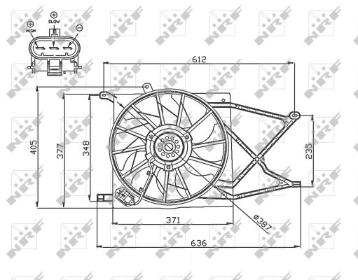 Wentylator NRF 47749