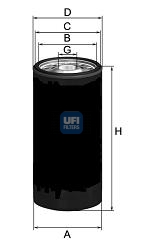 Filtr oleju UFI 23.292.00