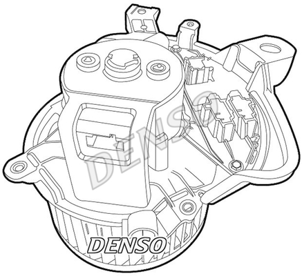 Wentylator wnętrza DENSO DEA01011