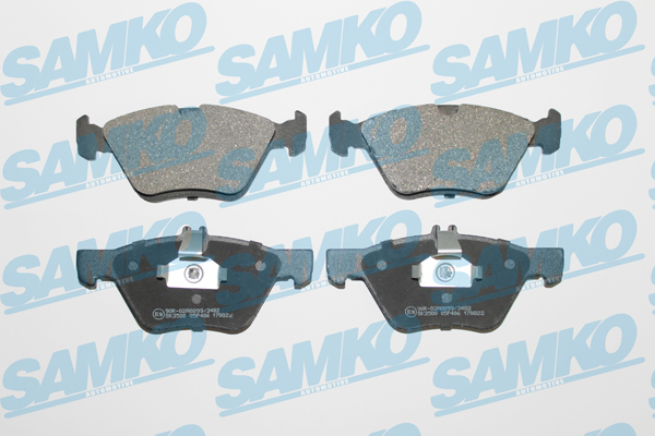 Klocki hamulcowe SAMKO 5SP406