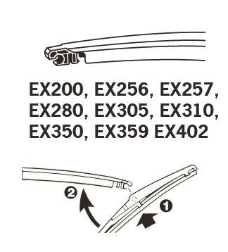Pióro wycieraczki TRICO EX359