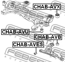 Tuleja wahacza FEBEST CHAB-AVES