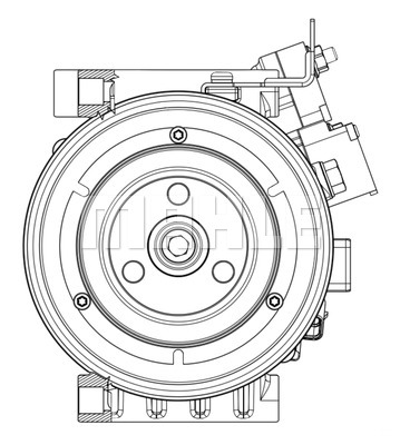 Kompresor klimatyzacji MAHLE ACP 635 000P