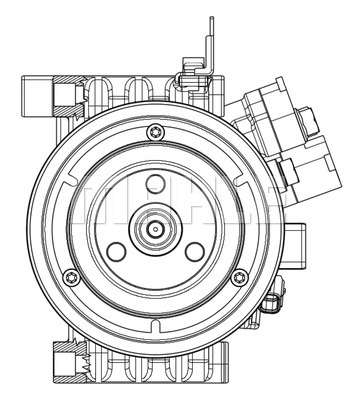 Kompresor klimatyzacji MAHLE ACP 631 000P