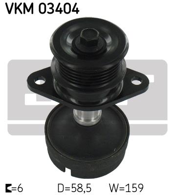 Sprzęgło alternatora SKF VKM 03404
