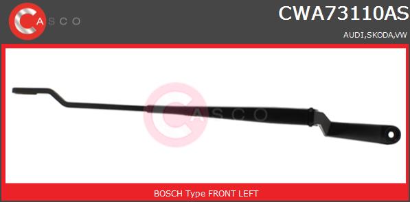Ramię wycieraczki CASCO CWA73110AS