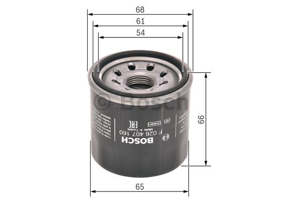 Filtr oleju BOSCH F 026 407 160