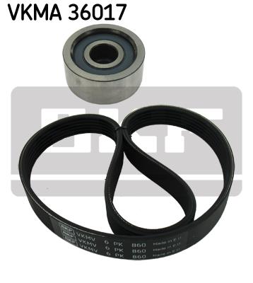 Zestaw paska osprzętu SKF VKMA 36017