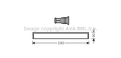 Osuszacz klimatyzacji AVA QUALITY COOLING KAD083