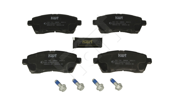 Klocki hamulcowe HART 260 743