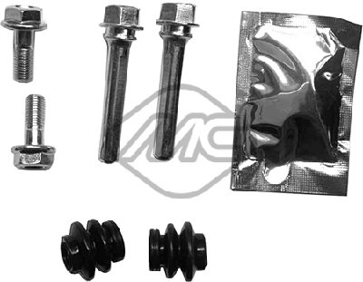 Zestaw tulei prowadzących zacisk hamulca METALCAUCHO 43029