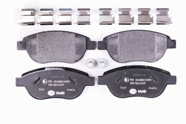 Klocki hamulcowe HELLA 8DB 355 018-871