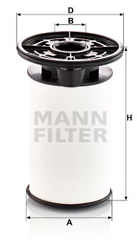 Filtr paliwa MANN-FILTER PU 7014 z