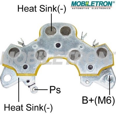 Mostek prostowniczy alternatora MOBILETRON RH-102