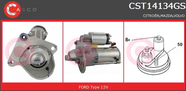 Rozrusznik CASCO CST14134GS