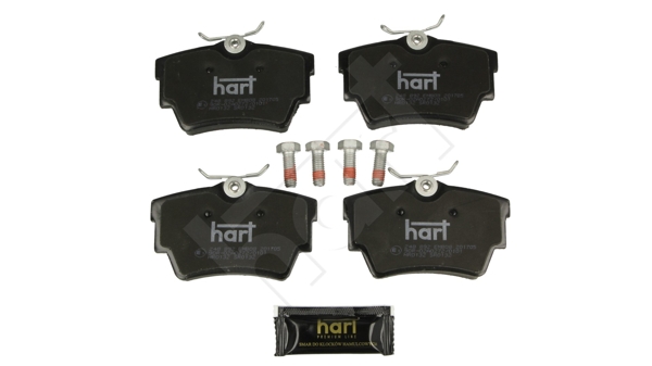 Klocki hamulcowe HART 248 892