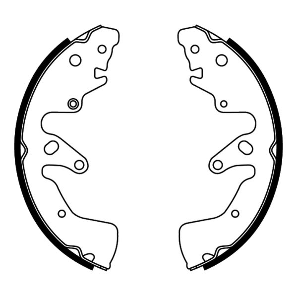 Szczęki hamulcowe ABE C08026ABE