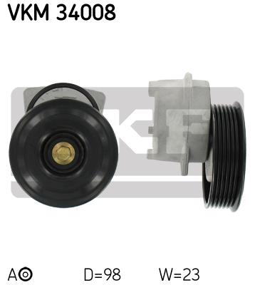Rolka napinacza paska osprzętu SKF VKM 34008