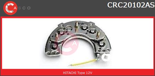 Mostek prostowniczy alternatora CASCO CRC20102AS