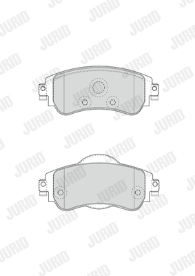 Klocki hamulcowe JURID 573399J