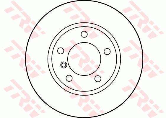 Tarcza hamulcowa TRW DF1538