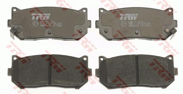 Klocki hamulcowe TRW GDB3203