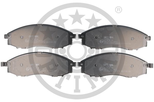 Klocki hamulcowe OPTIMAL BP-12402