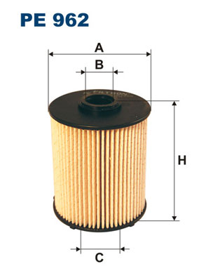 Filtr paliwa FILTRON PE962