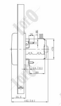 Wentylator ABAKUS 053-014-0002