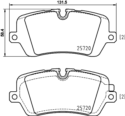 Klocki hamulcowe HELLA PAGID 8DB 355 020-361