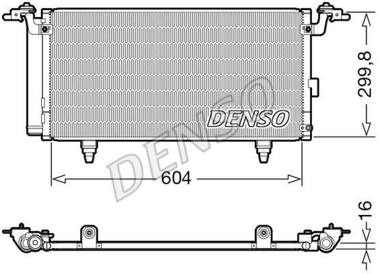 Skraplacz klimatyzacji DENSO DCN36005