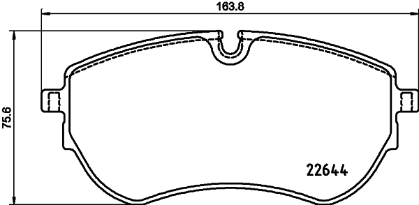 Klocki hamulcowe HELLA 8DB 355 037-731