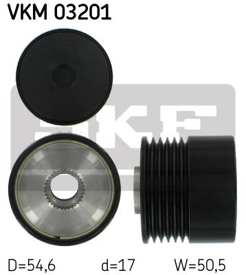 Sprzęgło alternatora SKF VKM 03201