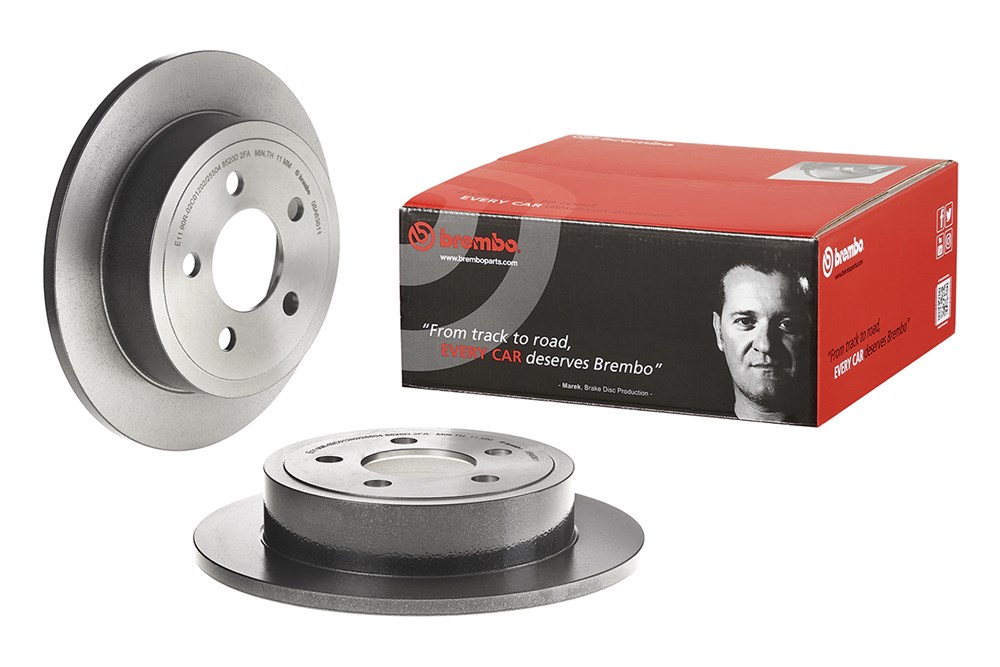 Tarcza hamulcowa BREMBO 08.A636.11