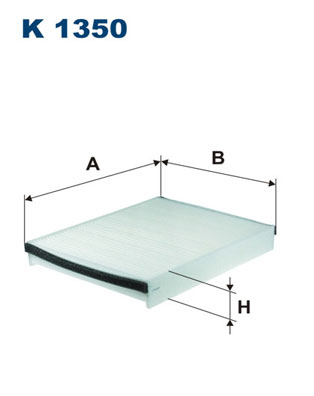 Filtr kabinowy FILTRON K 1350