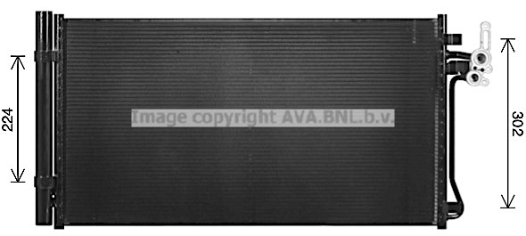 Skraplacz klimatyzacji AVA QUALITY COOLING AU5347D