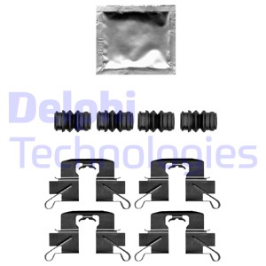 Zestaw akcesoriów montażowych  klocków hamulcowych DELPHI LX0696