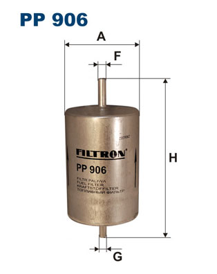 Filtr paliwa FILTRON PP906