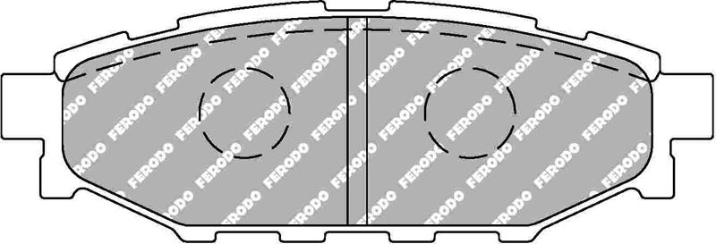 Klocki hamulcowe FERODO RACING FCP1947H